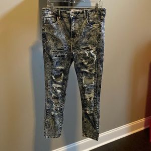 Cello size 13 distressed jeans